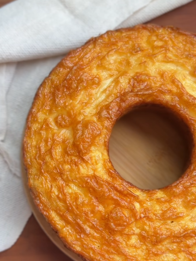 Bolo fofinho feito na airfryer