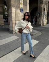 look feminino com sapato pé de vaca