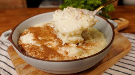 Arroz doce cremoso