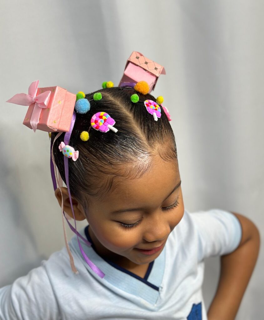 Cabelo maluco de presente