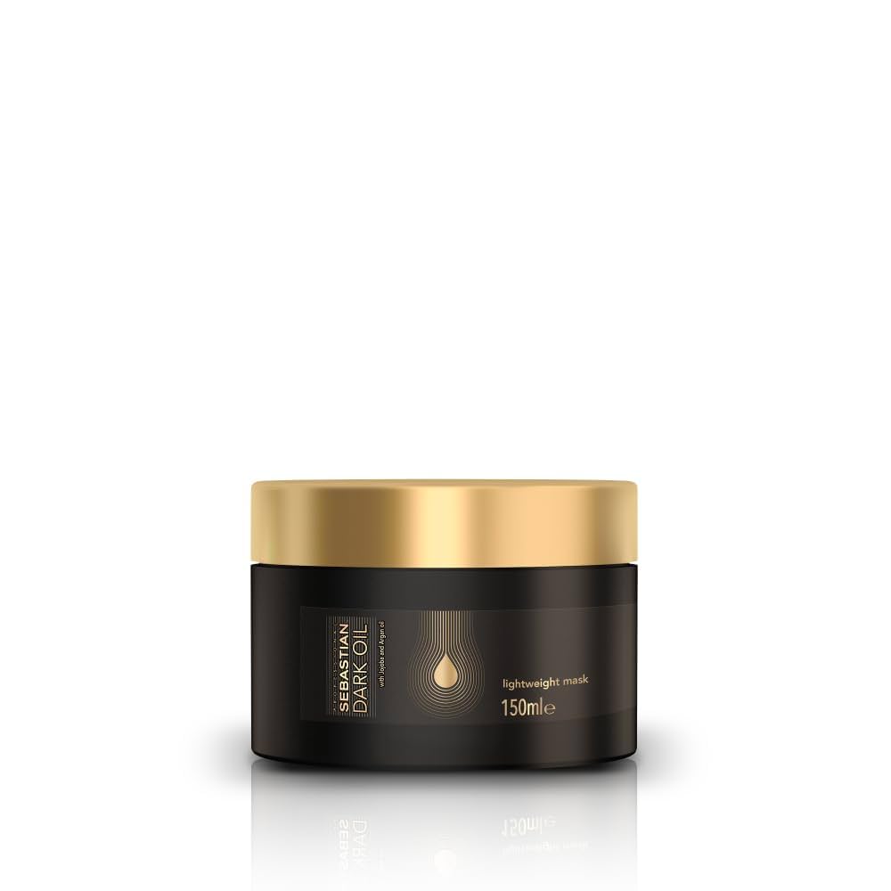 Embalagem da máscara Dark Oil da Sebastian Professional 
