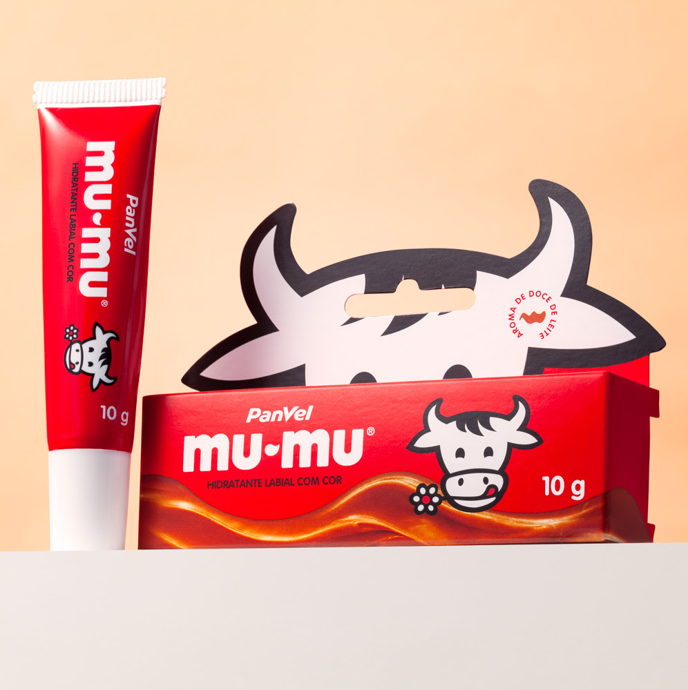 Panvel e Mu-Mu lançam hidratante labial de doce de leite