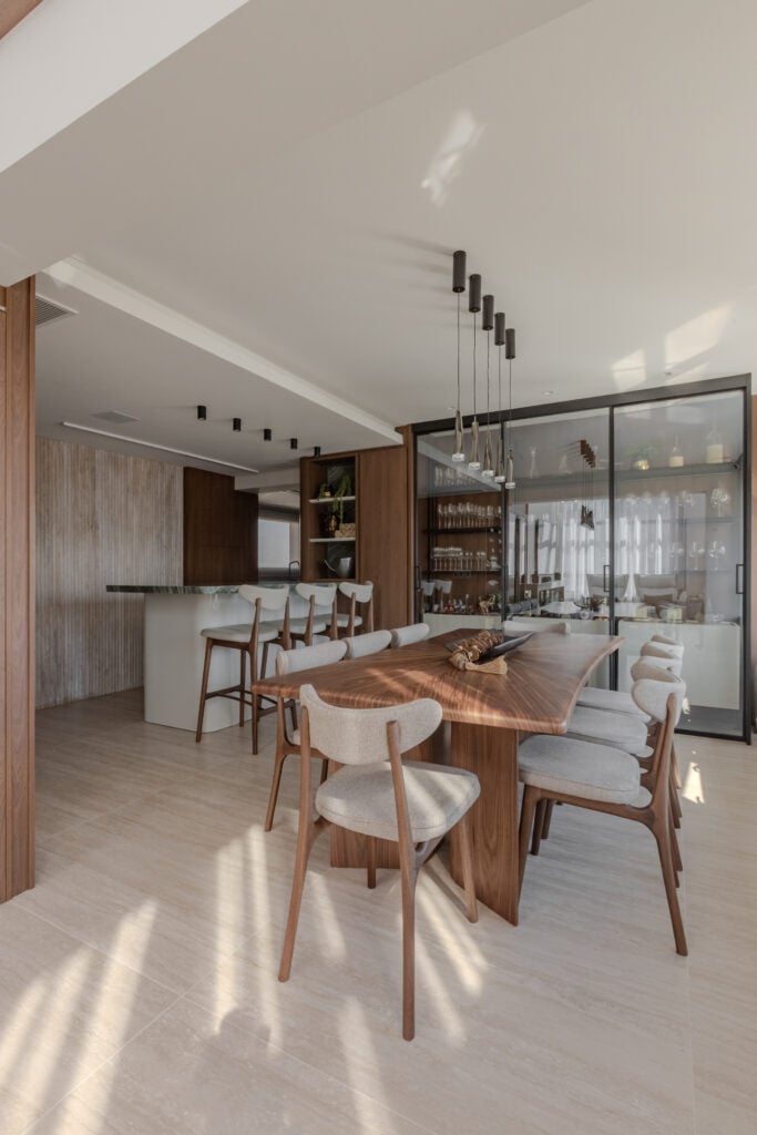 Projeto de apartamento de LS Arquitetura