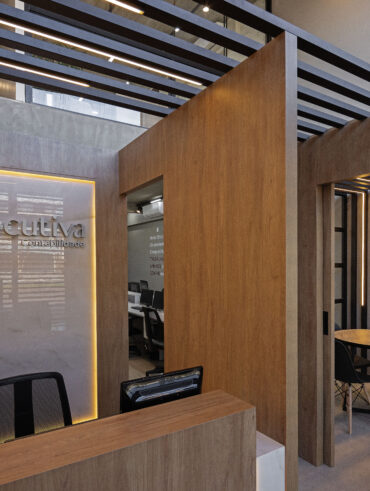 Projeto de arquitetura de escritório de contabilidade de SG Arquitetura