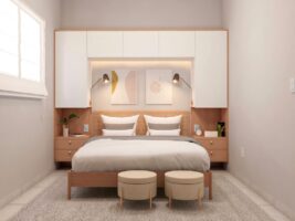 Quarto de casal pequeno
