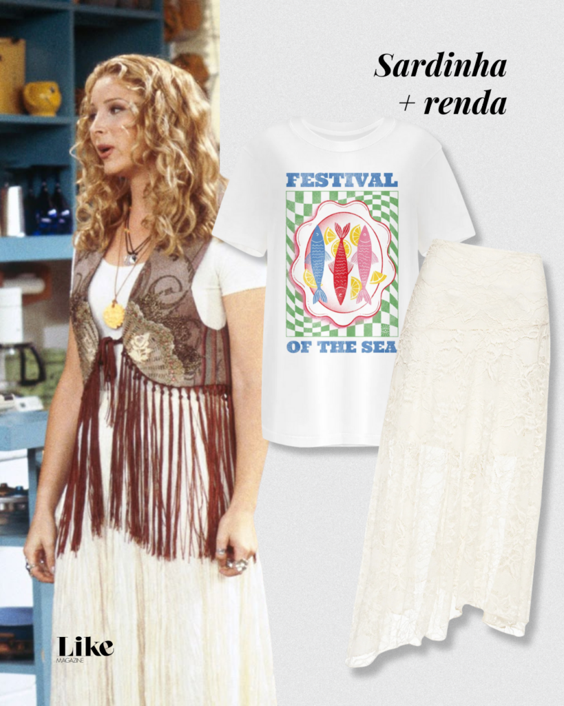 Tendências de moda de Friends em 2025