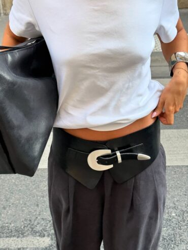 cinto feminino preto