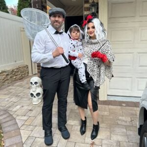 Fantasia de halloween em família