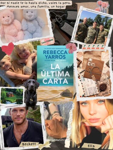 Imagem com várias fotos, ursinhos de pelúcia, crianças, cartas