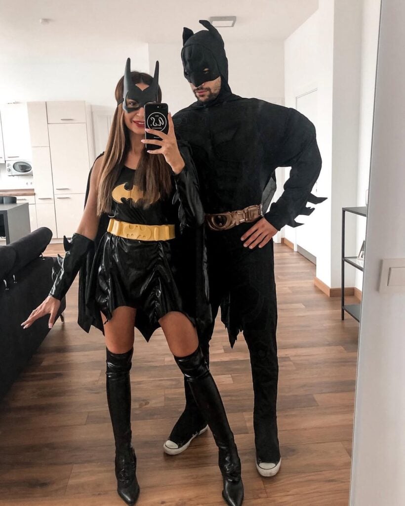 Fantasia de casal para o Halloween