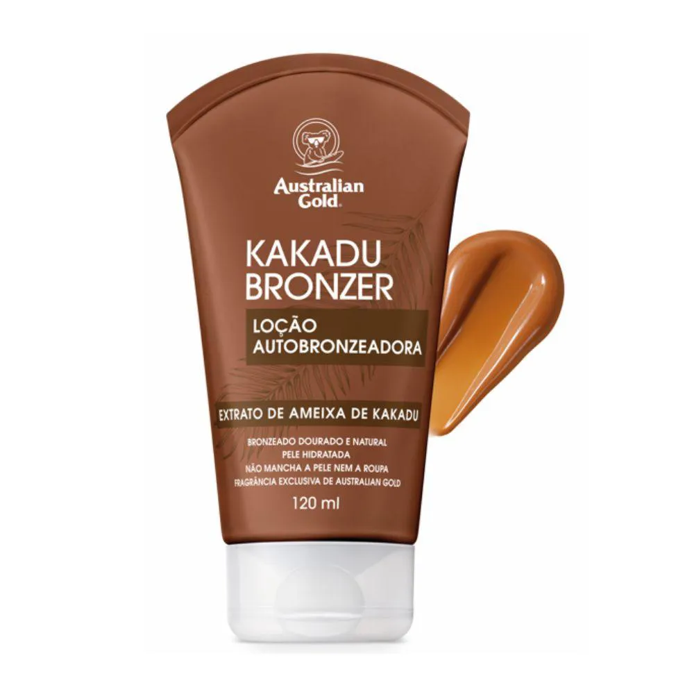 Loção Kakadu Bronzer, da Australian Gold