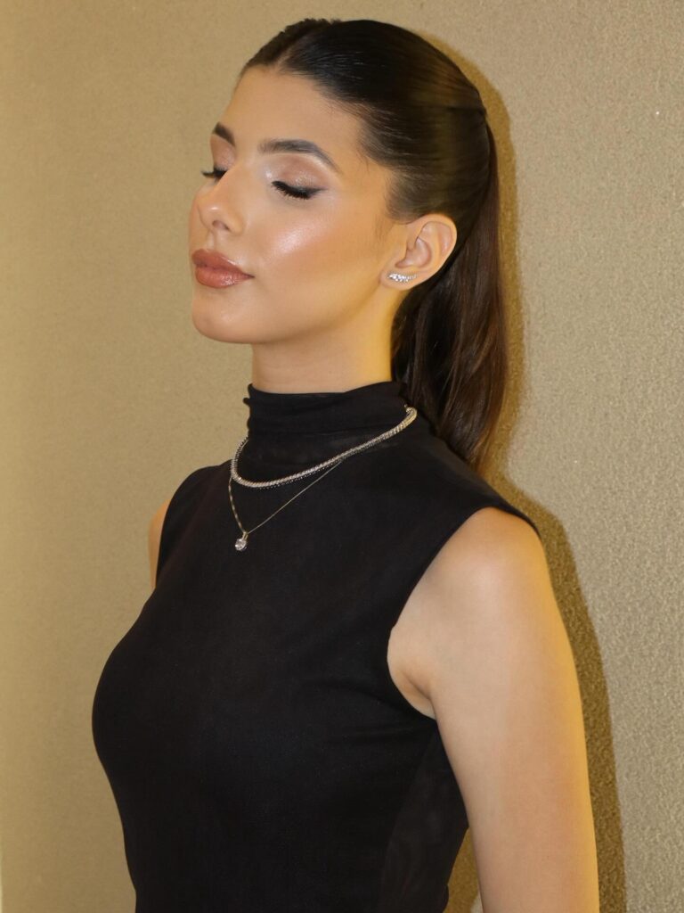 Maquiagem em pele branca com pele soft matte