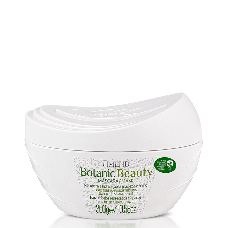Embalagem da Máscara Botanic Beauty, Amend