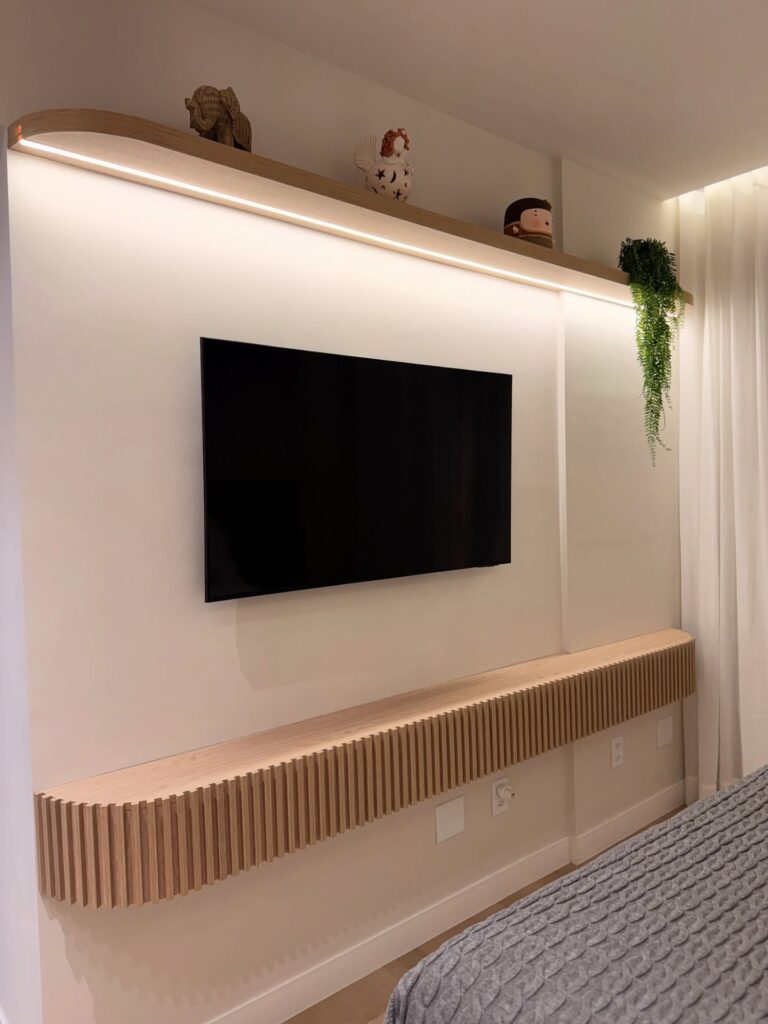 Quarto de casal aconchegante