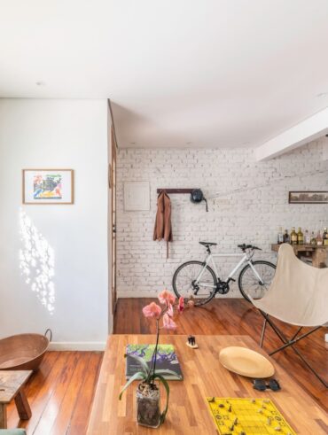 Sala de estar com estilos de decoração diferentes