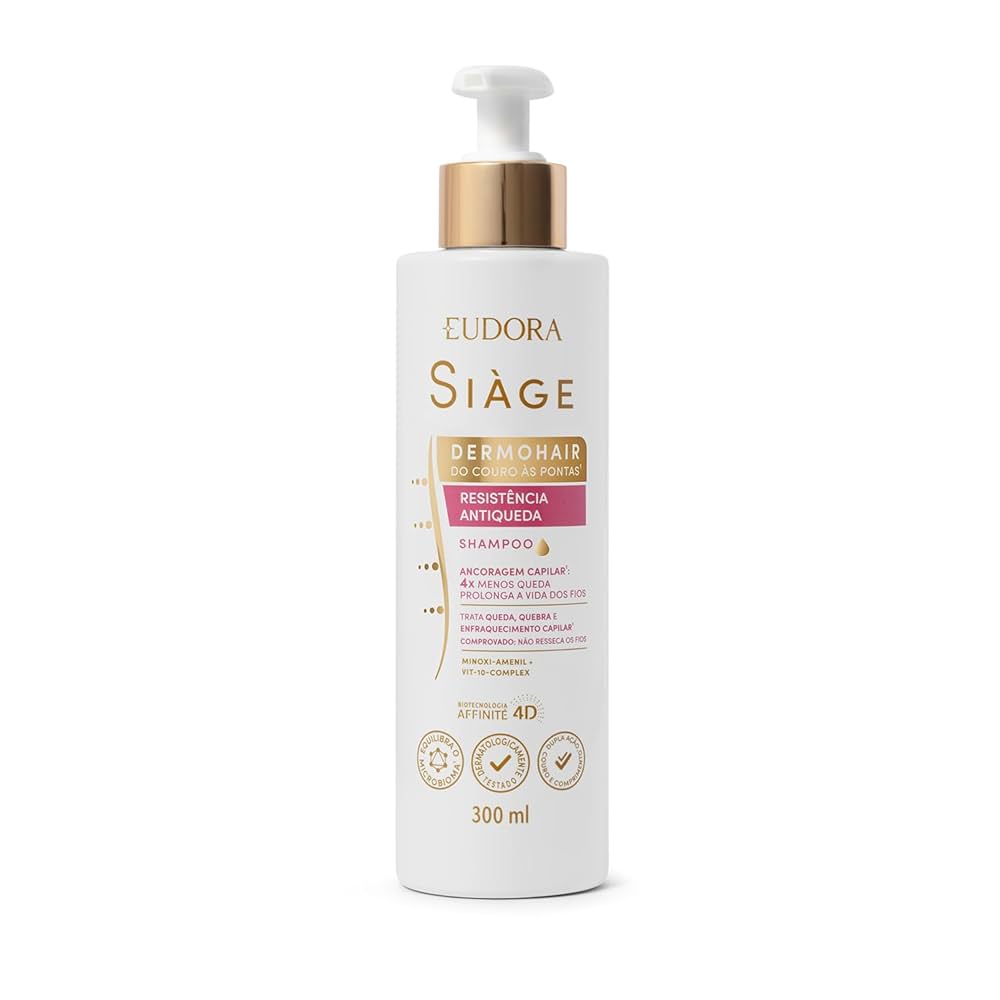 Embalagem do Shampoo Siàge Dermo Hair Resistência Antiqueda, Eudora