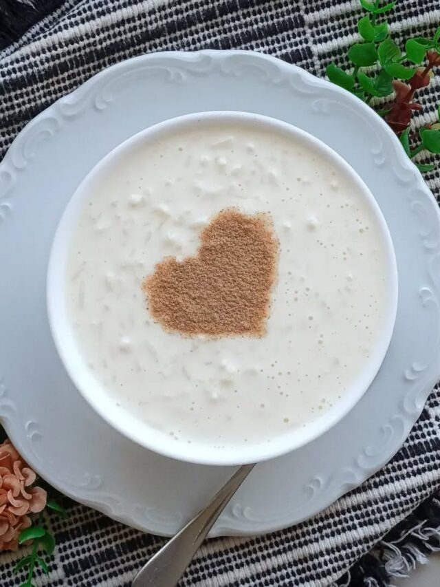 Arroz doce cremoso