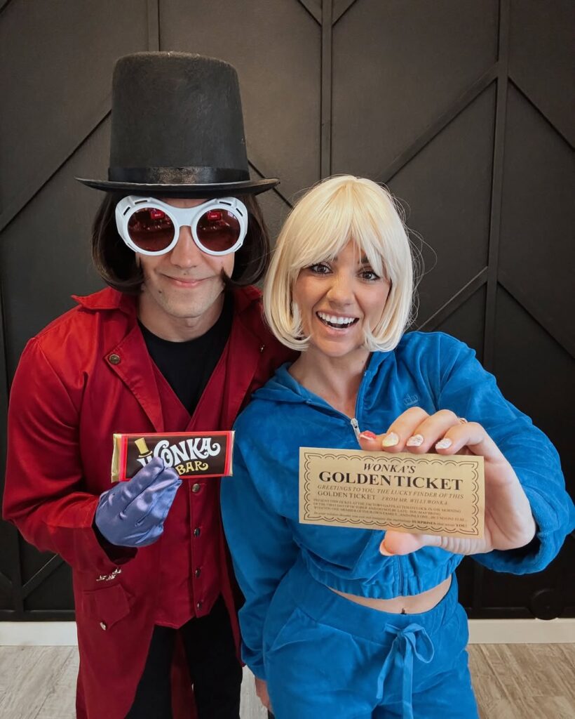 Fantasia para casal Halloween 2025