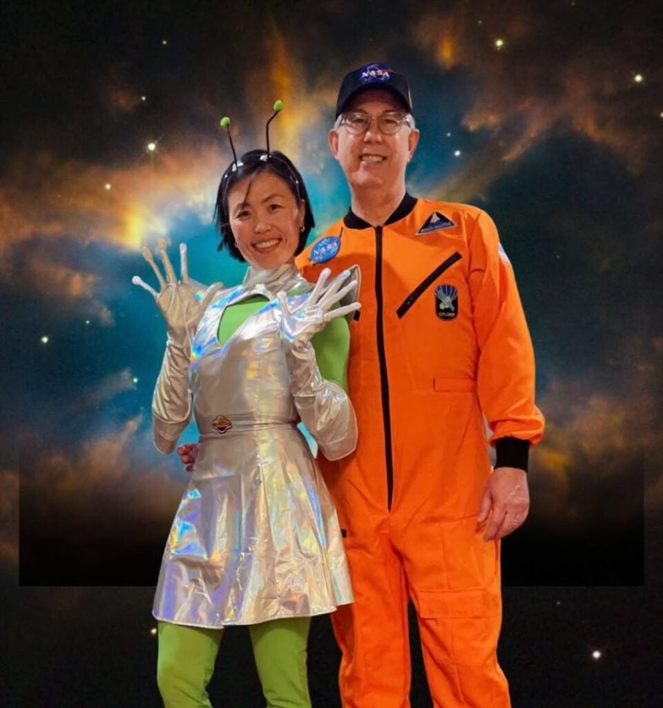 fantasia de et e astronauta