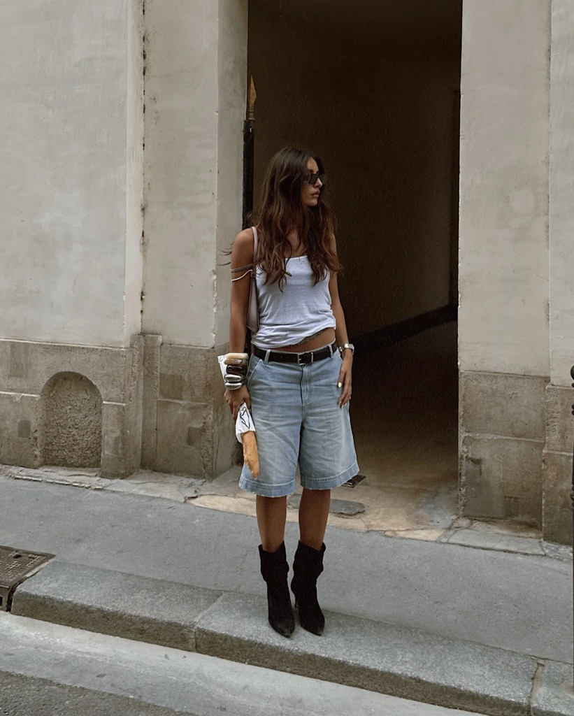 look com bermuda e bota