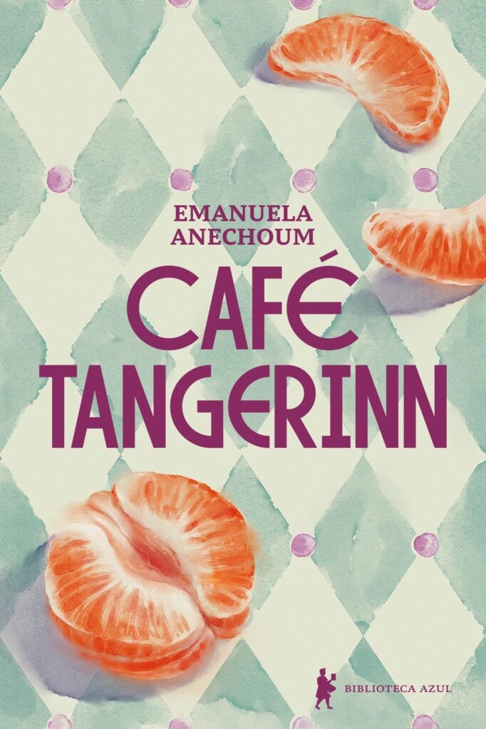 Capa do livro Café Tangerinn, de Emanuela Anechoum
