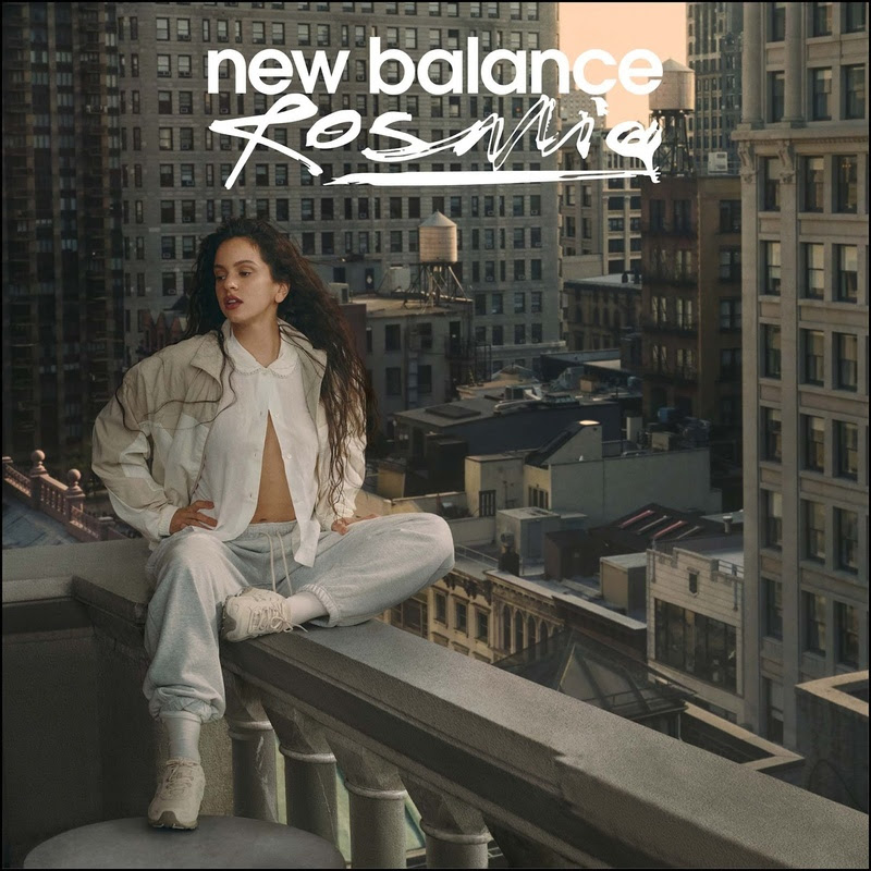 Rosalía em campanha para a New Balance
