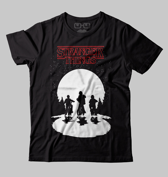 camiseta preta