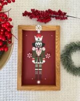 Quadro de quebra-nozes para a decoração de Natal
