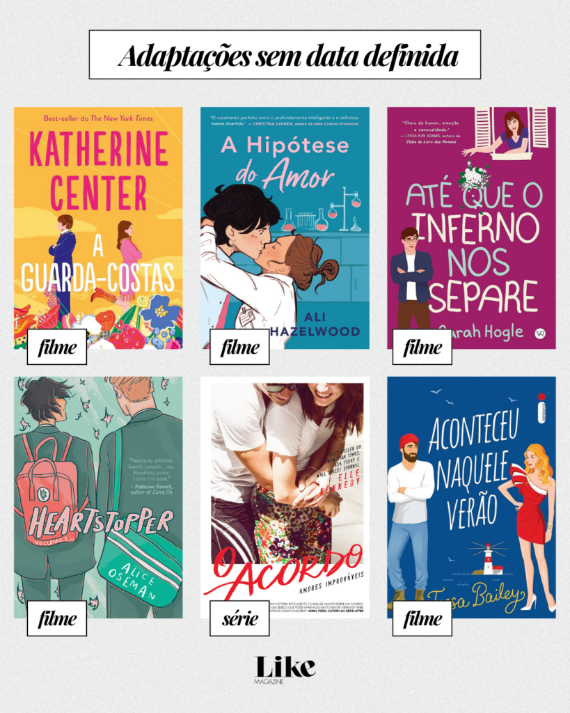 Livros que vão virar filme em 2026