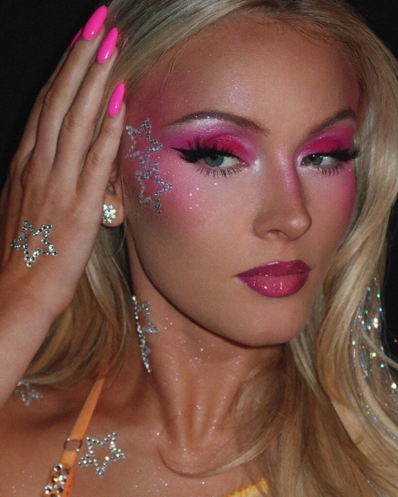 Maquiagem de Ano-Novo de Zara Larsson