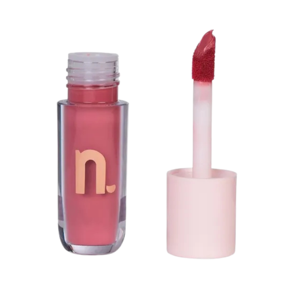 Embalagem do blush da Nina Makeup