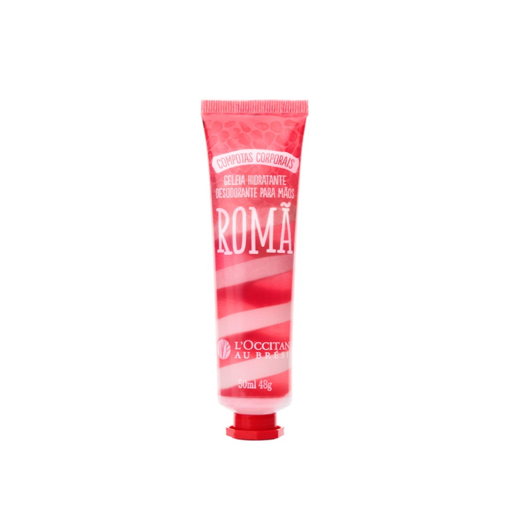 Embalagem do creme de mãos da L'Occitane Au Brésil
