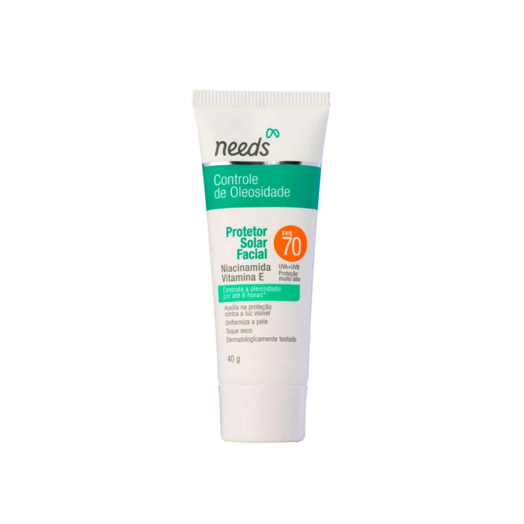 Protetor Solar Facial Controle de Oleosidade, da Needs