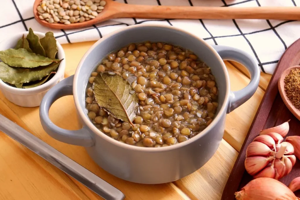 receita de lentilha para o Ano-Novo