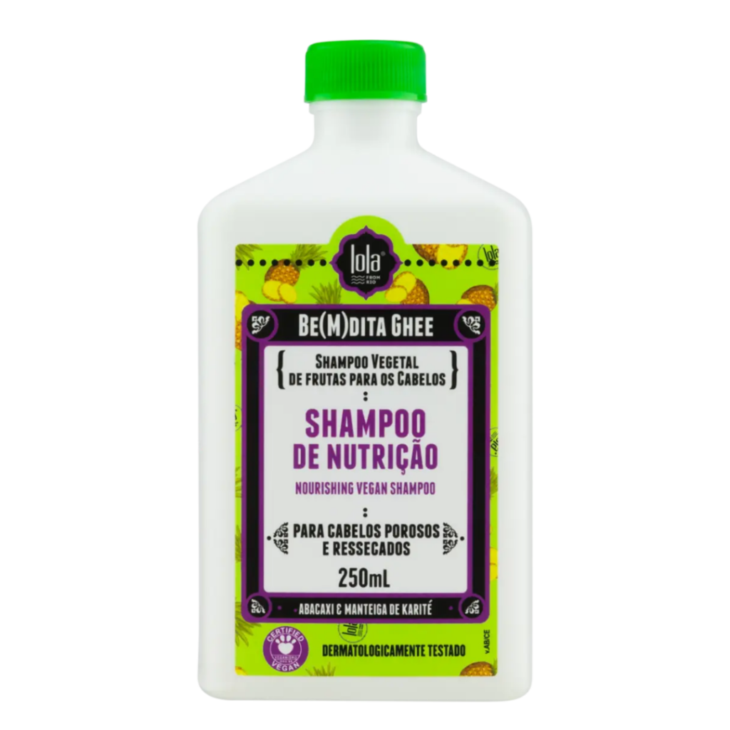 Embalagem do shampoo da Lola From Rio