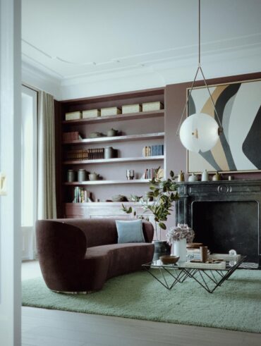 Tendência de decoração de sala de estar para 2026