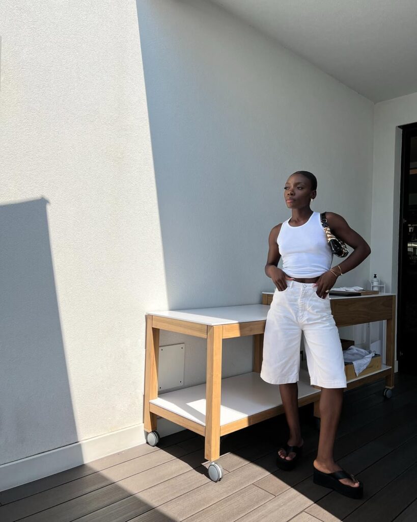 lookl branco para o verão