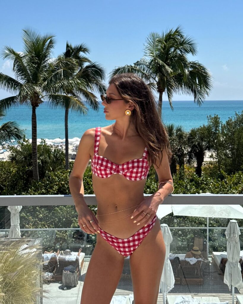 look com estampas na praia
