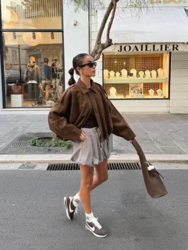 look com saia balonê