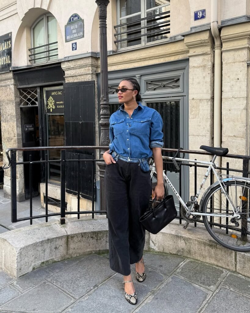 look com calçado animal print