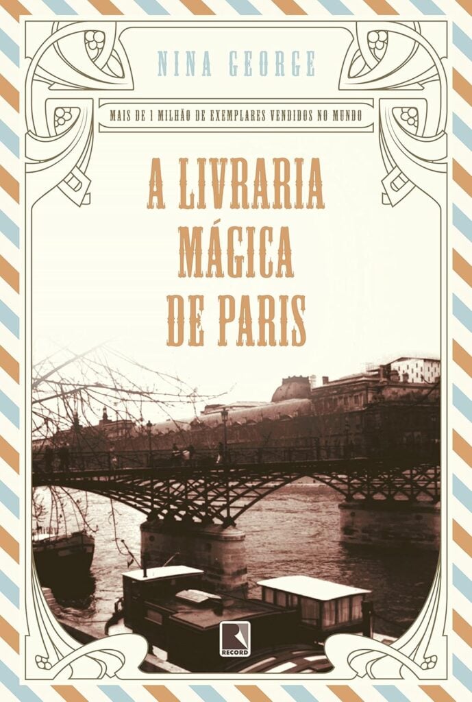 Capa do livro A livraria mágica de Paris