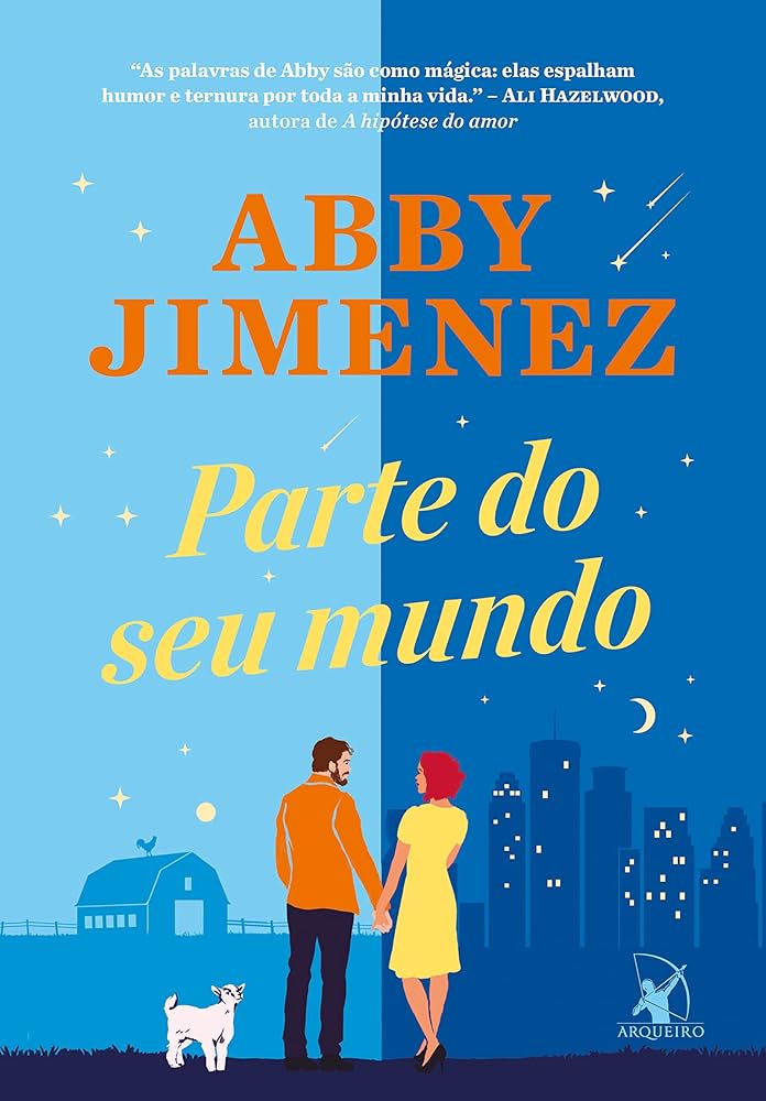 Capa do livro Parte do seu mundo, da Abbyy Jimenez