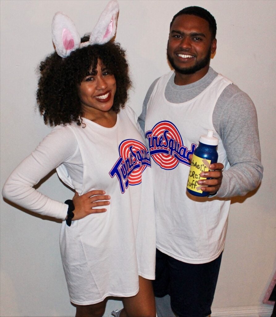 Fantasia de casal pro Carnaval Lola Bunny e Pernalonga
