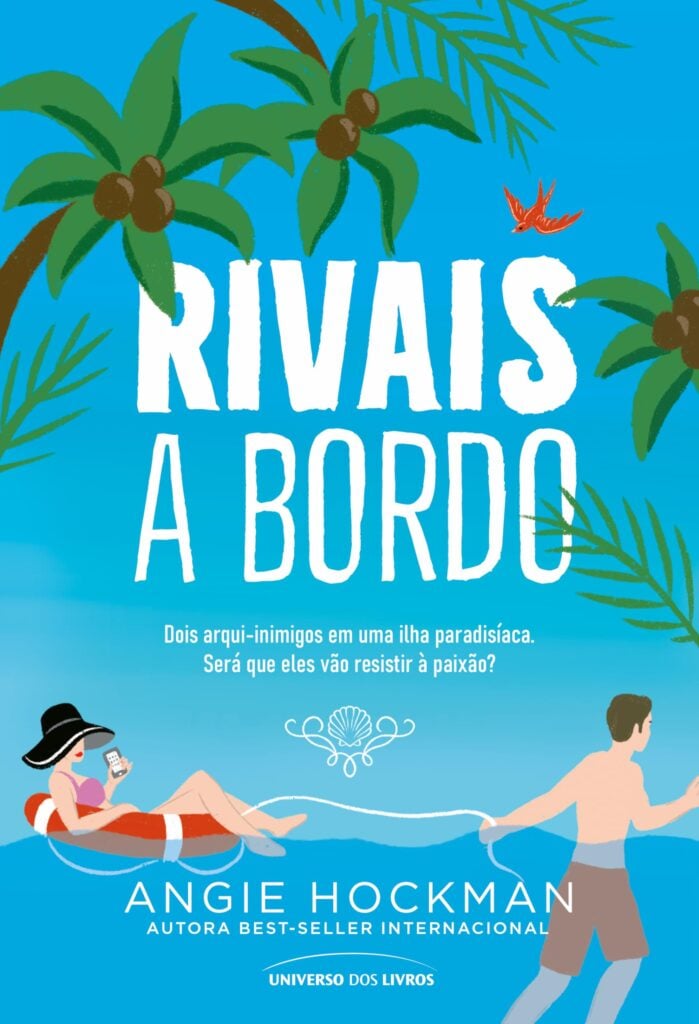 Capa do livro Rivais a borde, de Angie Hockman