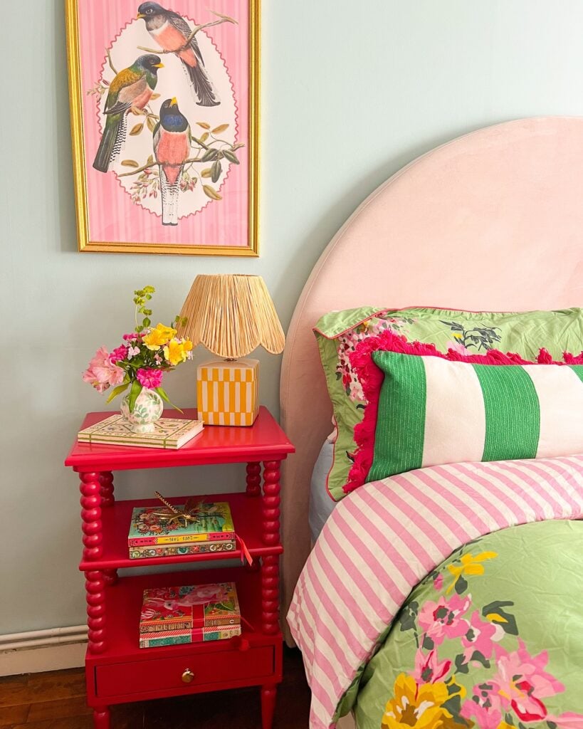 Quarto de casal com tendência de decoração para 2026