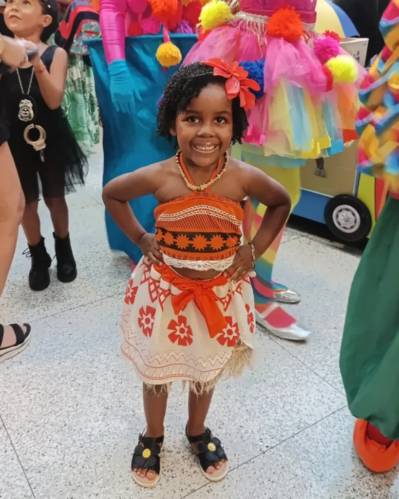fantasia de carnaval Moana