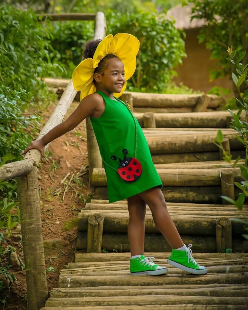 fantasia de Carnaval para menina