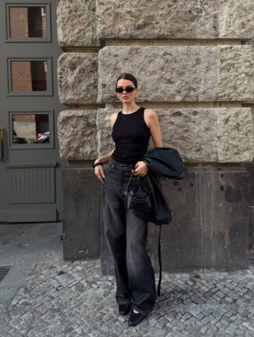 look com blusa e calça jeans