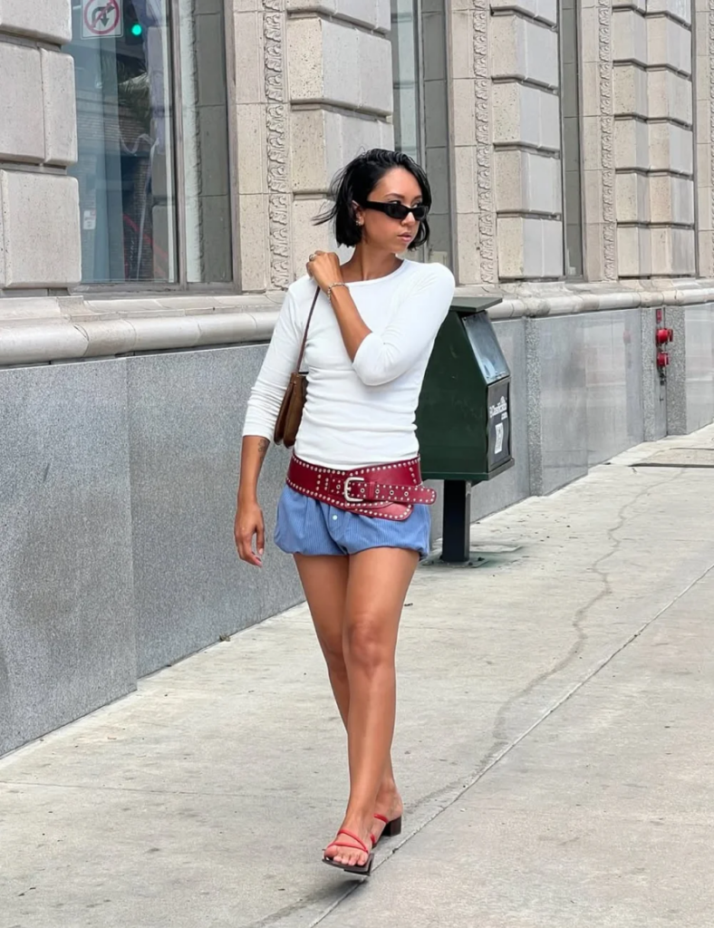 look com micro shorts balonê