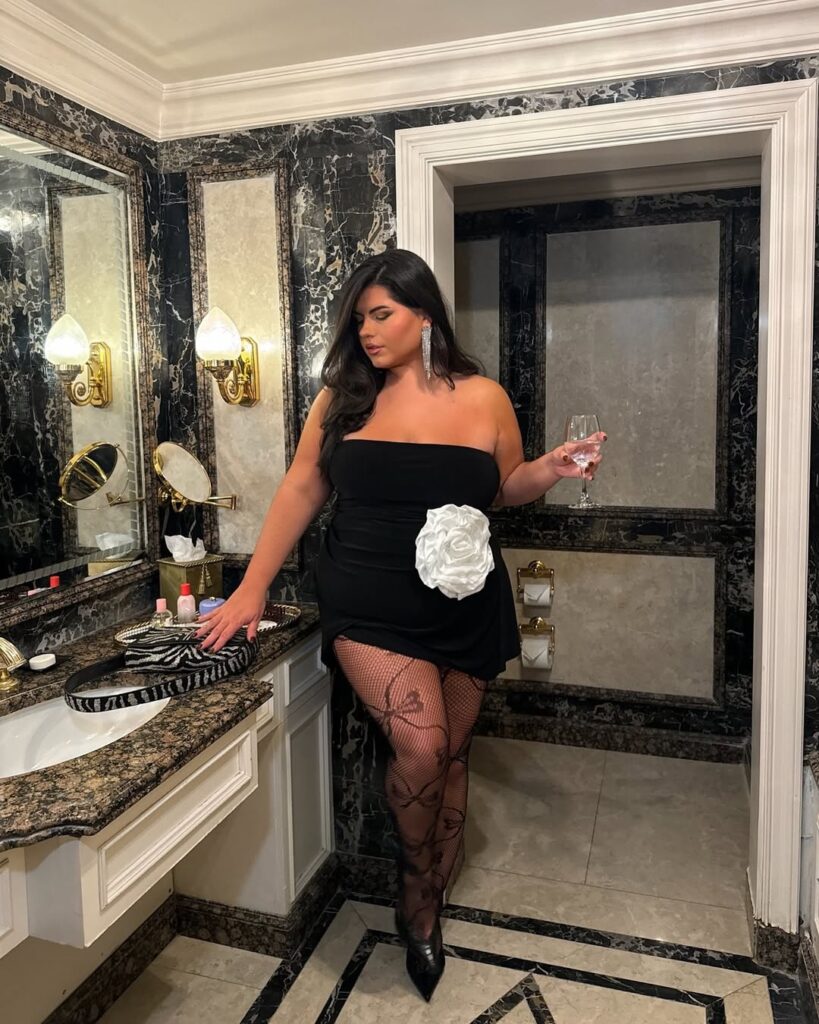 look para convidada de formatura